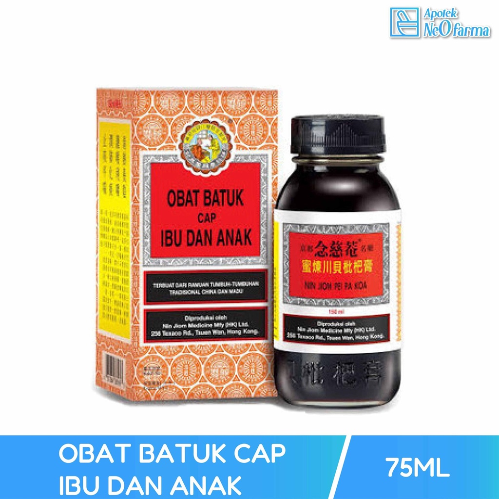 OBAT BATUK CAP IBU DAN ANAK 75 ML