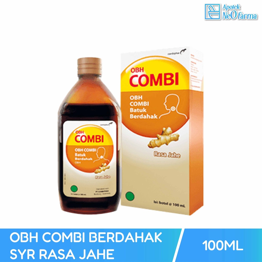 OBH COMBI BERDAHAK SYR RASA JAHE 100 ML