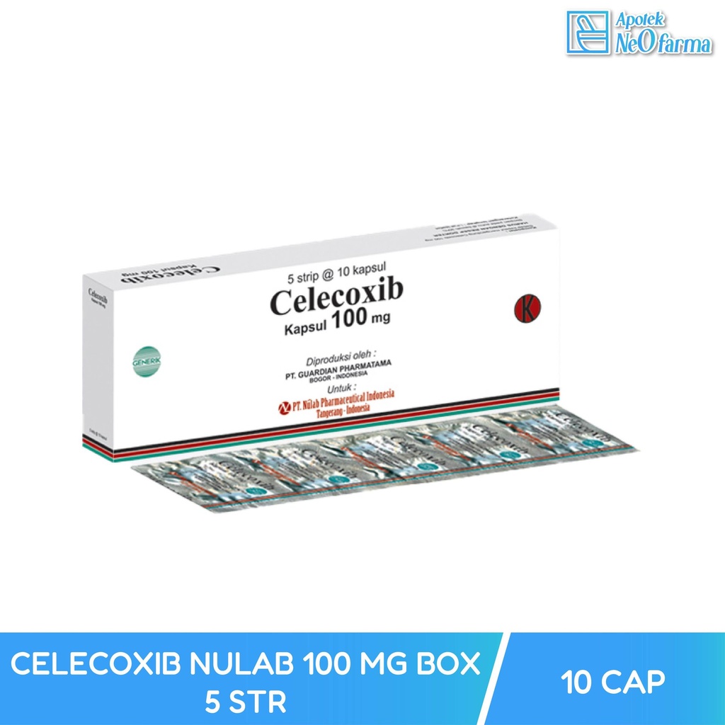 CELECOXIB NULAB 100 MG BOX 5 STR @ 10 TAB