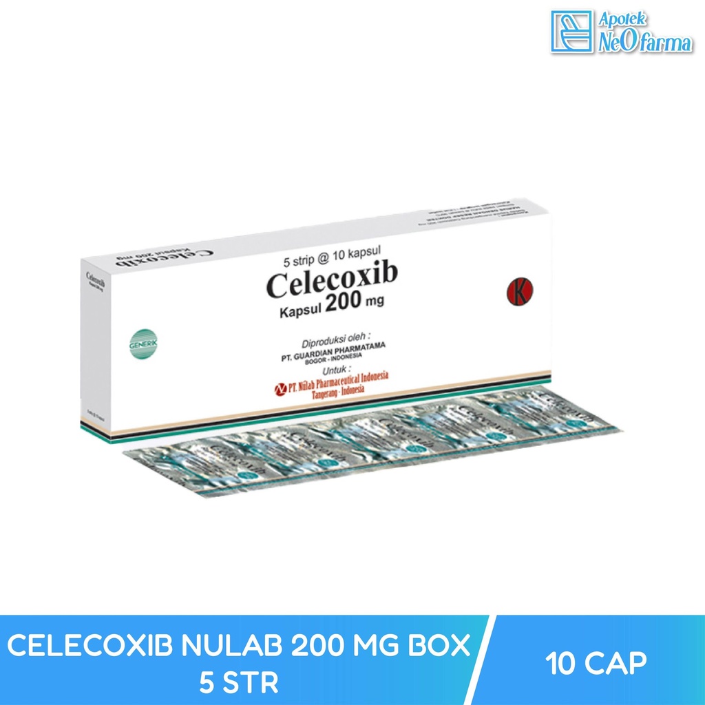 CELECOXIB NULAB 200 MG BOX 5 STR @ 10 CAP