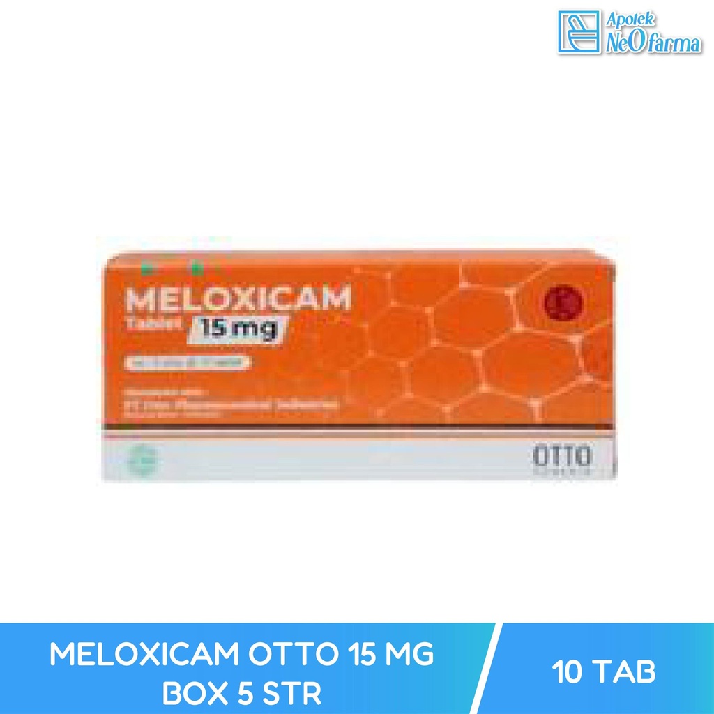MELOXICAM OTTO 15 MG BOX 5 STR @ 10 TAB