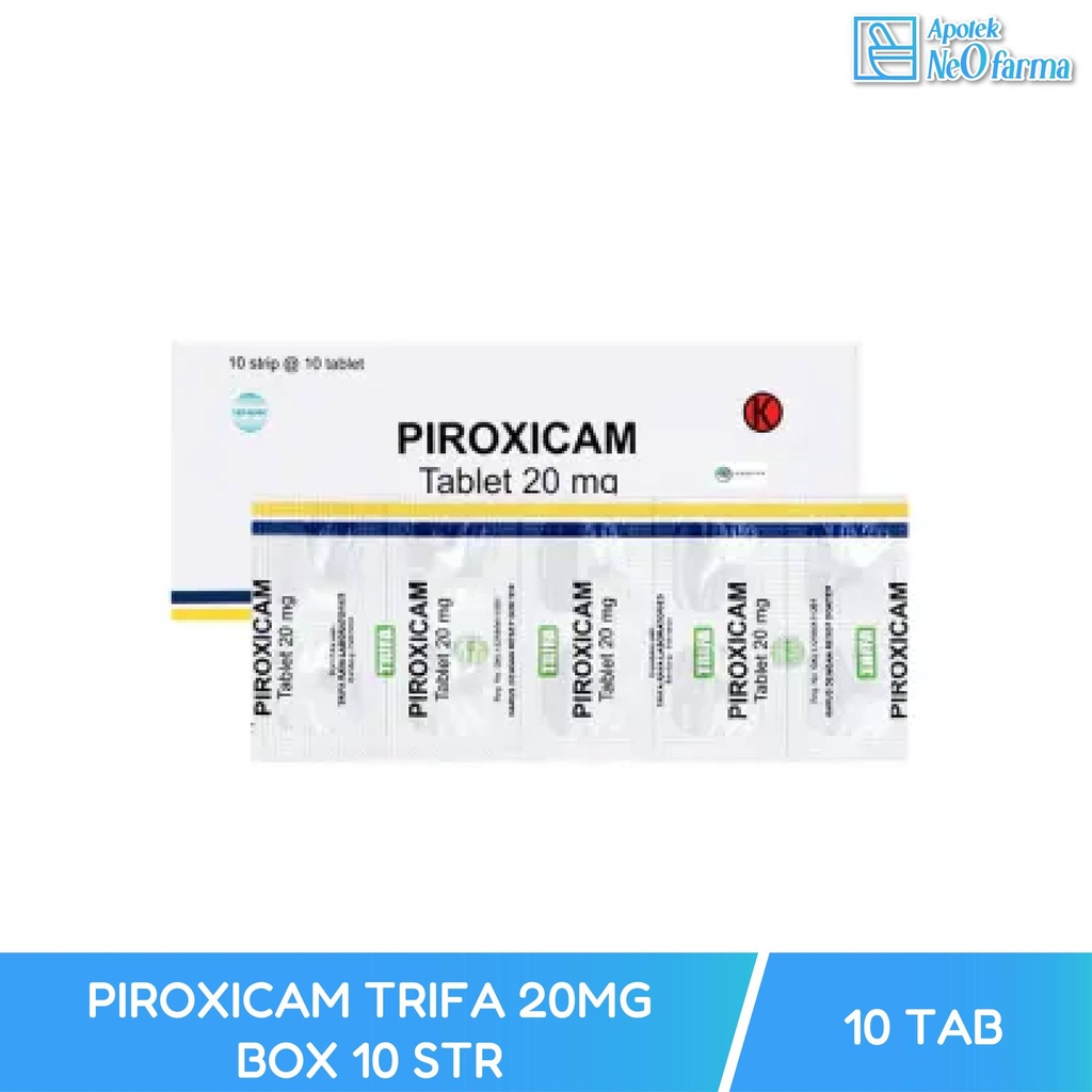 PIROXICAM 20 MG TRIFA TABLET