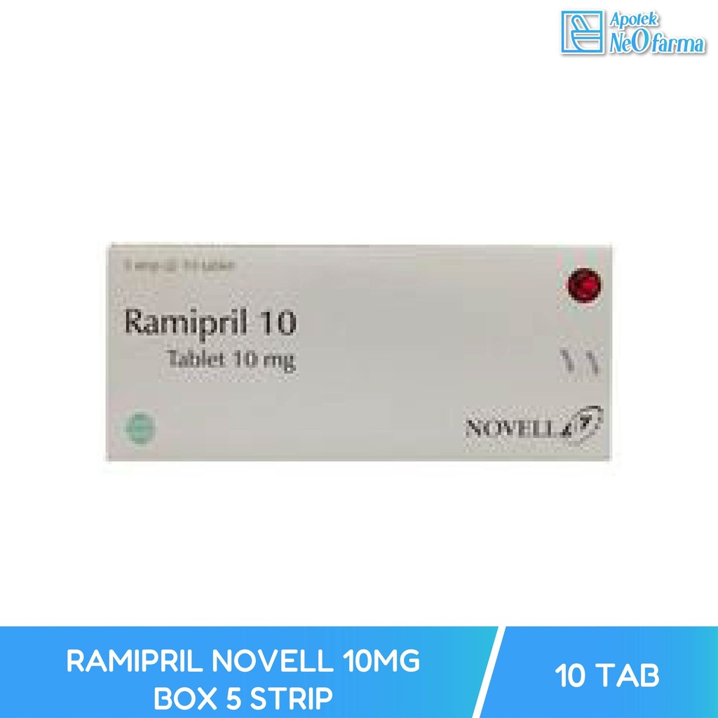 RAMIPRIL NOVELL 10 MG BOX 3 STR @ 10 TAB