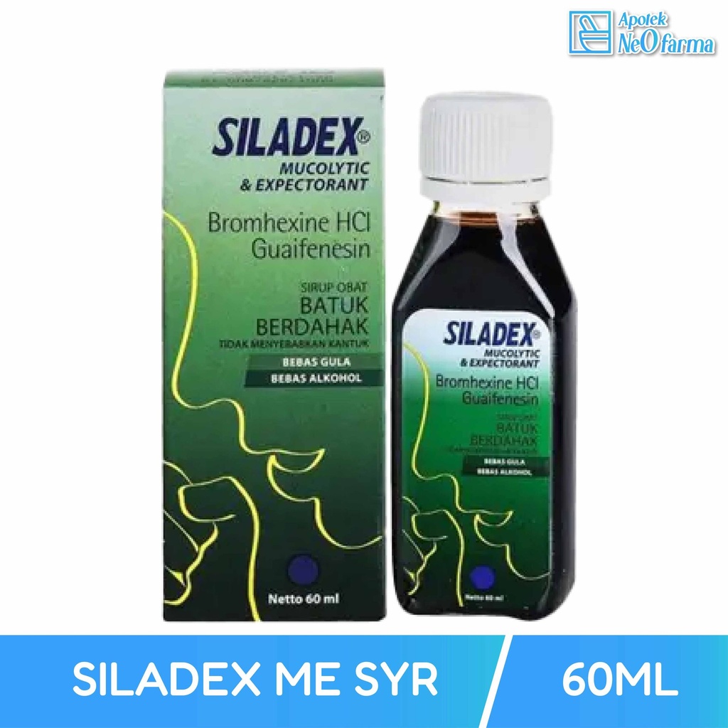 SILADEX MUCO EXPEC SYR 60 ML