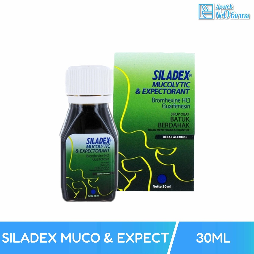 SILADEX MUCO & EXPECT SYR 30 ML