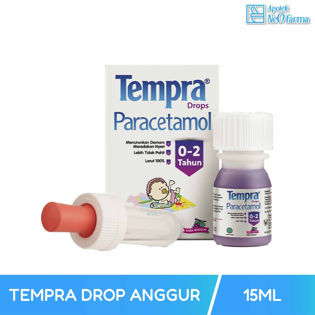 TEMPRA DROP RASA ANGGUR 15 ML