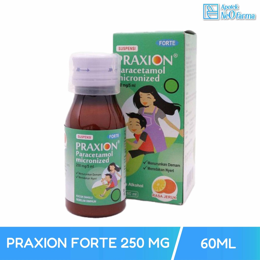PRAXION FORTE 250 MG/ 5 ML SUSP 60 ML