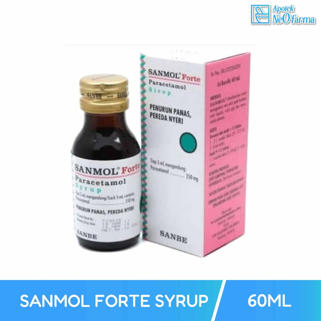 SANMOL FORTE SYR 60 ML