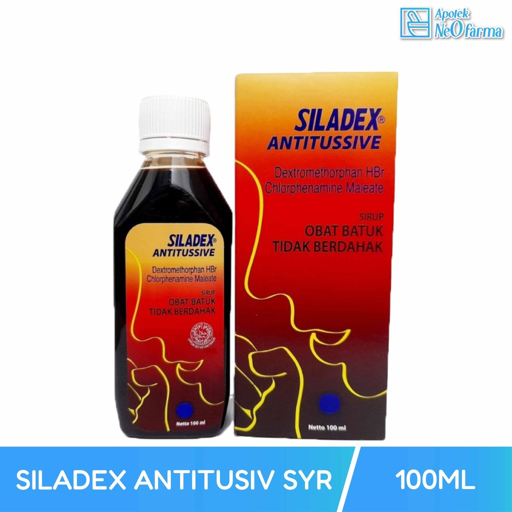 SILADEX ANTITUSIVE SYR 100 ML