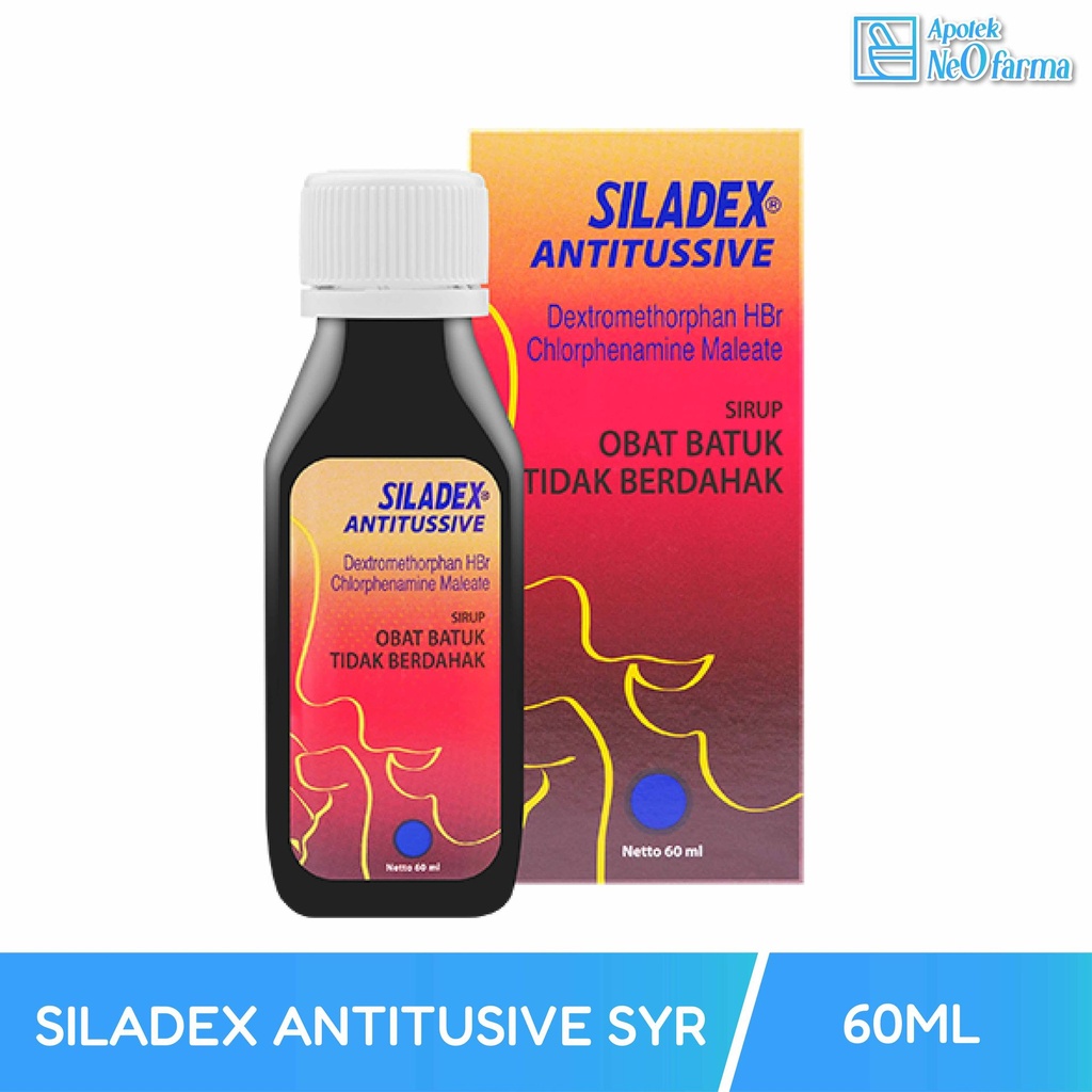 SILADEX ANTITUSIVE SYR 60 ML