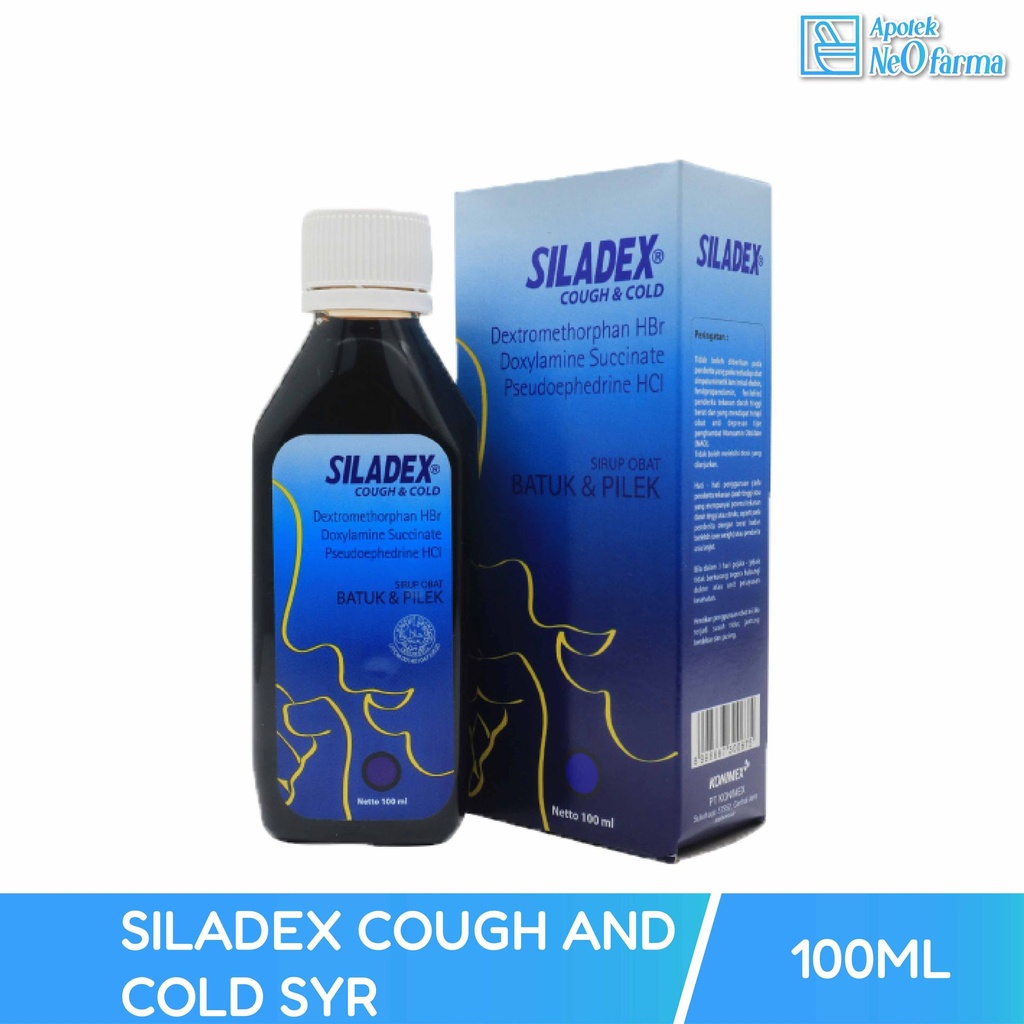SILADEX COUGH & COLD SYR 100 ML