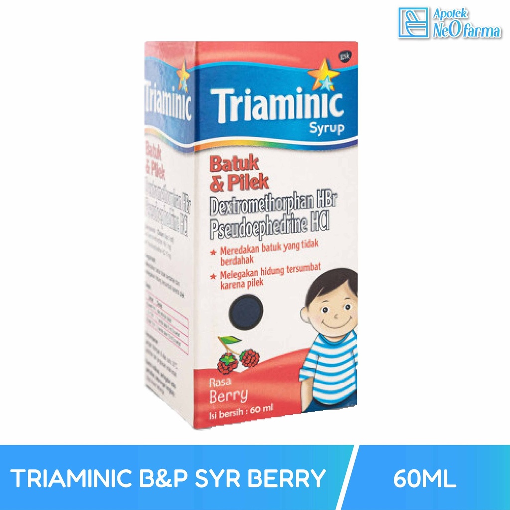 TRIAMINIC B&P SYR RASA BERRY 60 ML