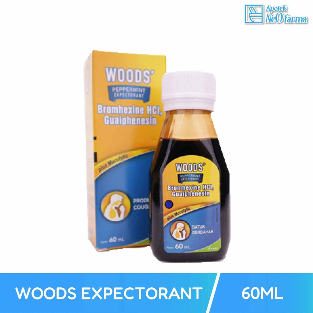WOODS EXPECTORANT SYR 60 ML