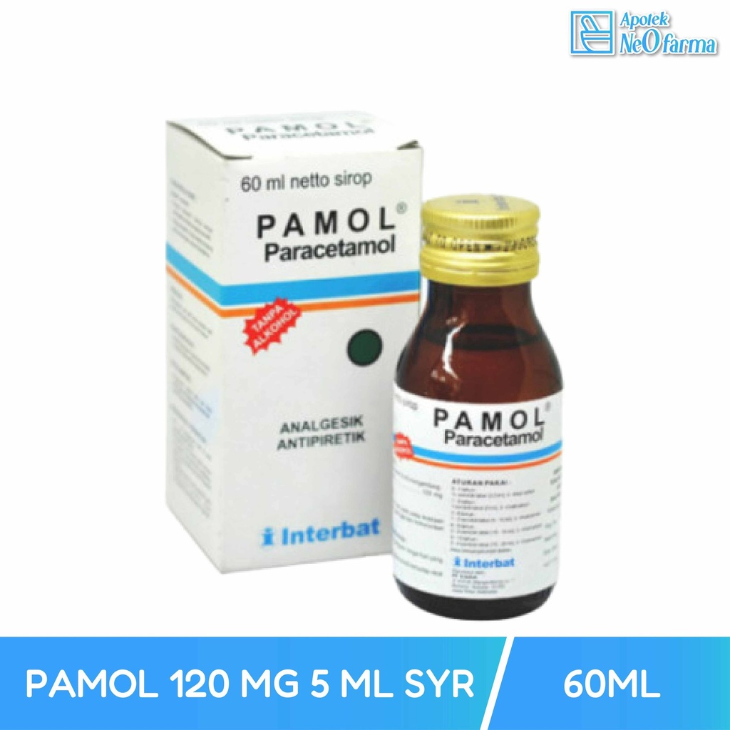 PAMOL 120 MG/ 5 ML SYR 60 ML