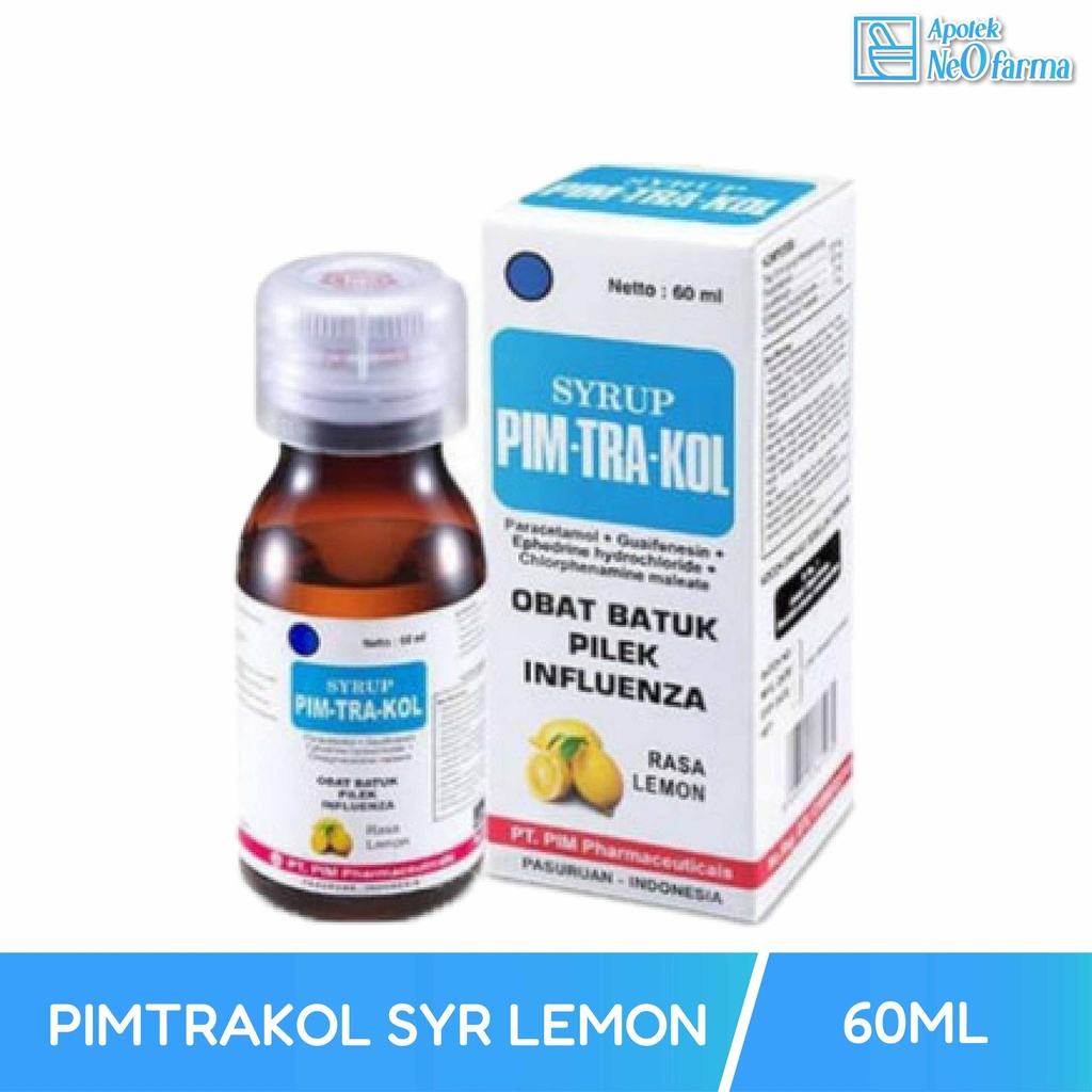 PIMTRAKOL SYR LEMON 60ML