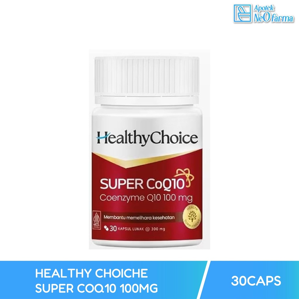 HEALTHY CHOICHE SUPER COQ10 100MG BTL @