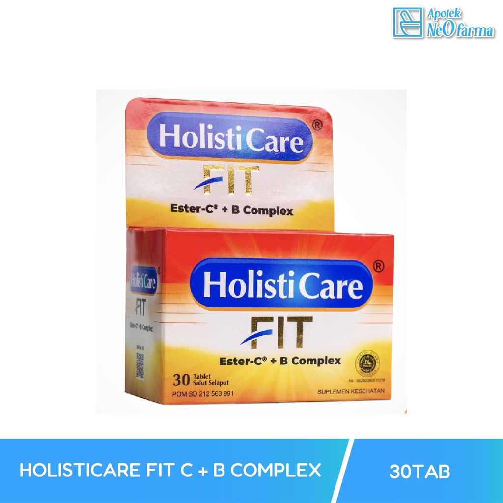 HOLISTICARE FIT C + B COMPLEX BTL @30