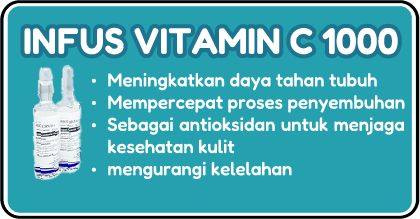 INFUS VITAMIN C 1000MG
