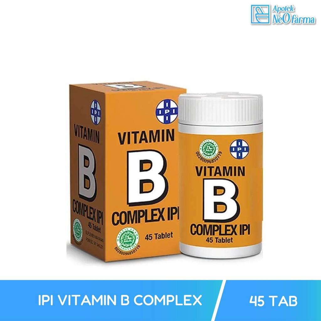 IPI VITAMIN B COMPLEX 1 BTL @ 45 TAB