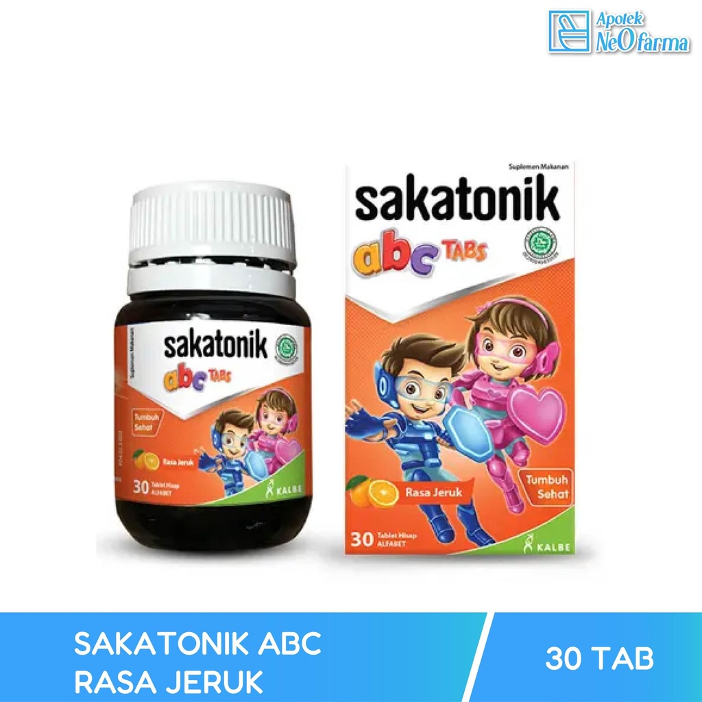 SAKATONIK ABC RASA JERUK 1 BTL @ 30 TAB