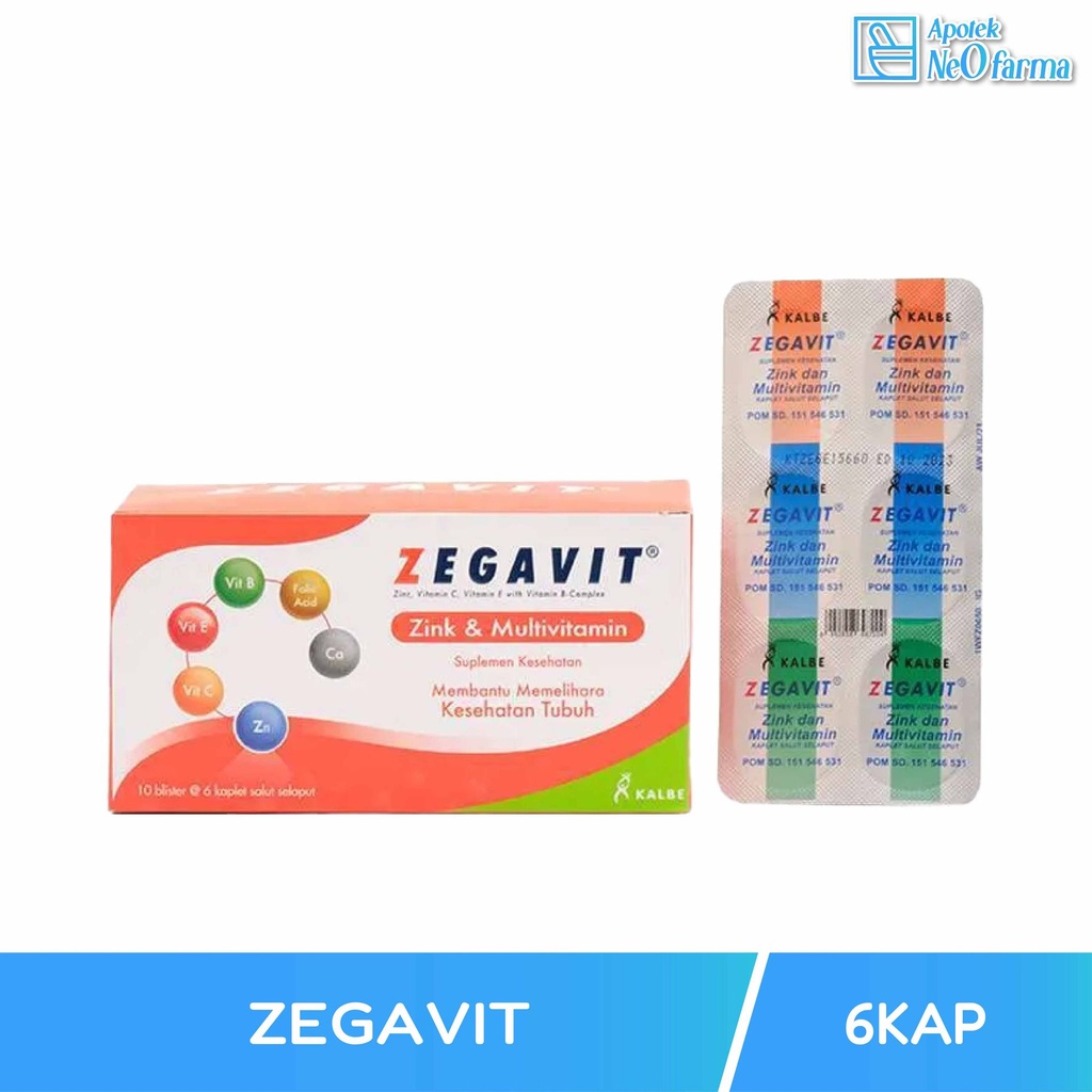 ZEGAVIT BOX 10 STR @ 6 KAPLET