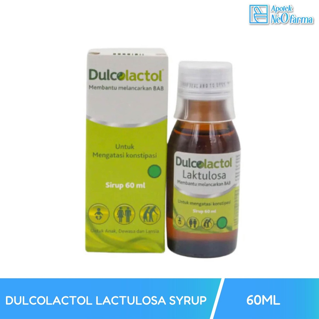 DULCOLACTOL LACTULOSA SYRUP @60ML